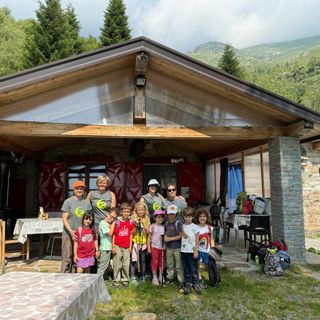 Una notte al rifugio per i bambini dell'infanzia di Graglia