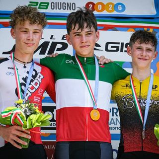 Rive Rosse, ciclismo: Giovanni Dal Ben, che si è laureato Campione Italiano Esordienti 2° anno