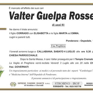 Valter Guelpa Rossetto