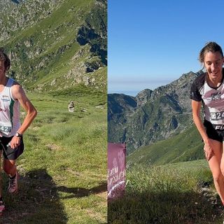 Enzo Mersi e Margherita De Giuli sono primi nella Sordevolo-Coda (servizio di Lalla Lalla)