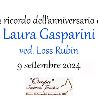 Laura gasparini, ved. Loss Rubin