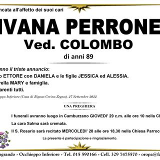 Ivana Perrone, Ved. Colombo