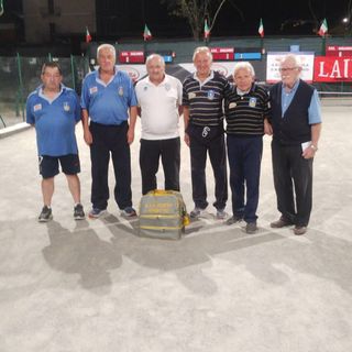Bocce, dominio Piatto Sport nella notturna di Gaglianico - Foto Federbocce