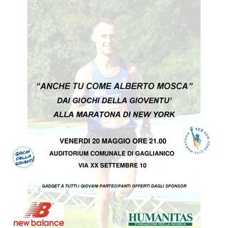 Gaglianico: Una serata sportiva con Alberto Mosca