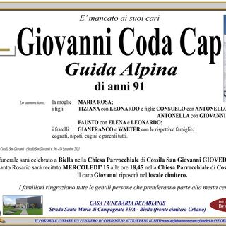 Giovanni Coda Cap