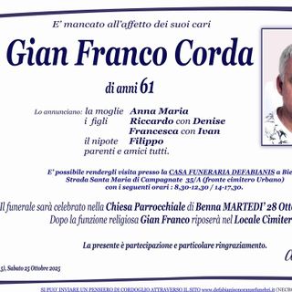 Gian Franco Corda