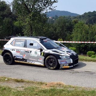 37° Rally Lana,  Ivan Carmellino  chiude in testa la prima giornata