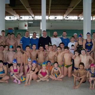 Pallanuoto - Campo estivo con la leggenda Bovo