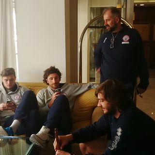SPECIALE COPPA ITALIA Momenti di relax prima della finale