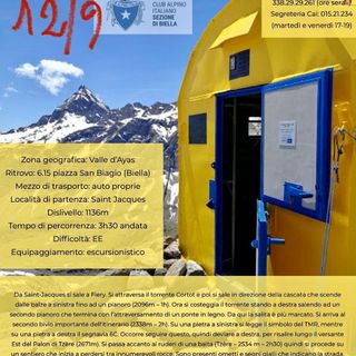 Domenica escursione in Val d’Ayas con il CAI Biella - Foto pagina Facebook CAI Biella Domenica escursione in Val d’Ayas con il CAI Biella - Foto pagina Facebook CAI Biella