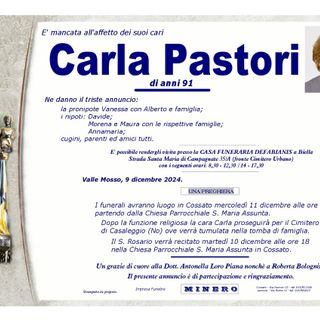Carla Pastori