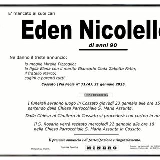 Eden Nicolello Eden Nicolello
