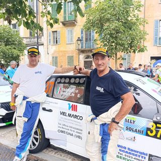 I biellesi Tasinato e Bagolin protagonisti al 61º Rally Valli Ossolane