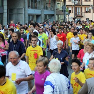 Un'immagine dell'altra gara cossatese: la CorriCossato
