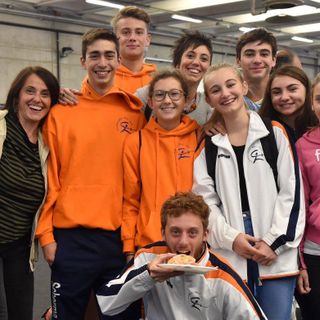 Il gruppo insieme a Jessica Lagna e Cinzia Sacchetti