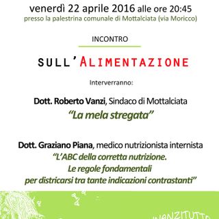 Mottalciata: Prevenzione attraverso l'alimentazione