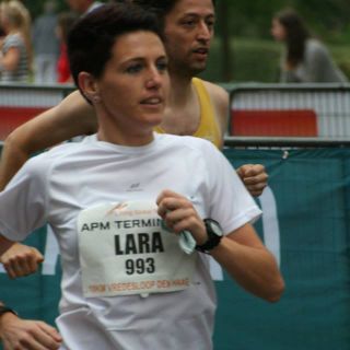 Lara Giardino durante la gara