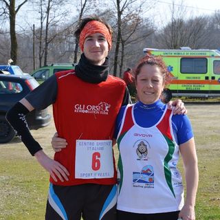 I vincitori Luca Valz e Antonella Manfrinato (Foto Carlo Bolla)