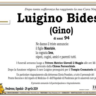Luigino Bidese (Gino)