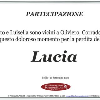 Lucia Maino - Partecipazione Lucia Maino - Partecipazione