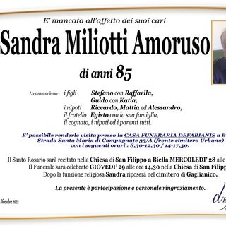 Sandra Miliotti Amoruso