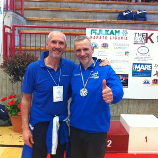 Karate: Cesare Diliddo argento ai Nazionali Master