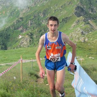 Enzo Mersi, vincitore della 21 chilometri