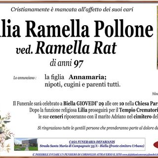 Lilia Ramella Pollone Ved. Ramella Rat