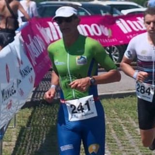 Stefano Massa in azione a Caorle