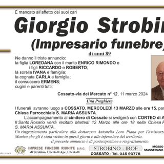 Giorgio Strobino (Impresario funebre)