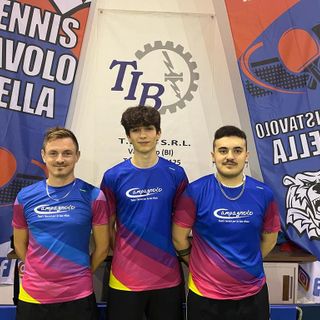 La squadra di B1 del TT Biella - Foto pagina FB TT Biella