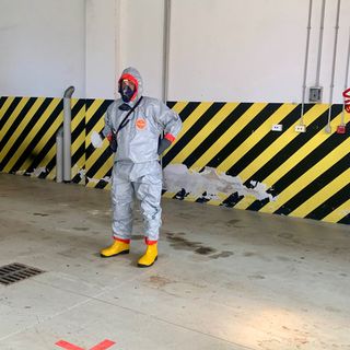 Addestramento Nucleare Biologico Chimico Radiologico per i Vigili del Fuoco di Biella