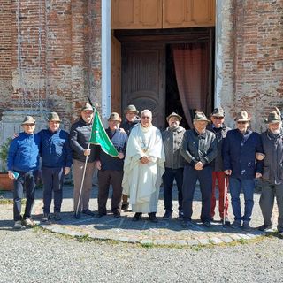 Le penne nere di Borriana in festa a Graglia