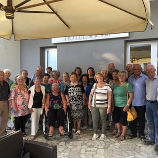 Cortesia a gentilezza come sempre, a Bellaria, per il gruppo anziani di Valdengo