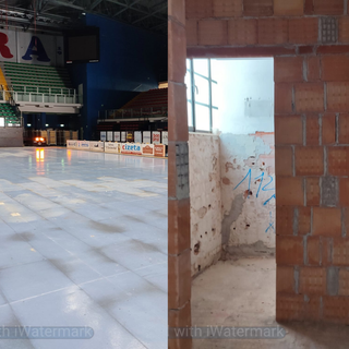 Comune di Biella, avanti tutta con i lavori agli impianti sportivi, foto Mattia Baù