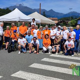 In 500 a “Il Biellese di Corsa”, la presidente Aism: “E' sempre una gioia vedere tante persone”. foto e video Mattia Baù per newsbiella.it