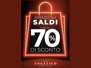 Da “Angelico” imperdibili ribassi sui saldi!