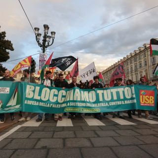 corteo blocchiamo corteo blocchiamo