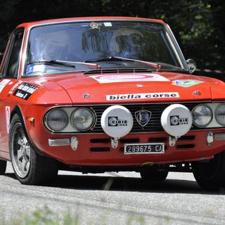 La Lancia Fulvia HF di Ermanno Caporale (Foto Ciro Simoni)