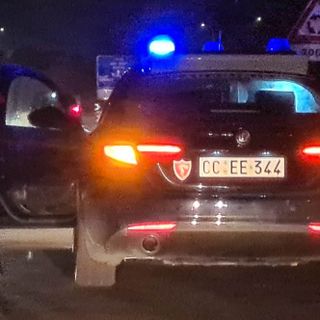 Cavaglià, auto contro animale selvatico, conducente illeso, foto archivio