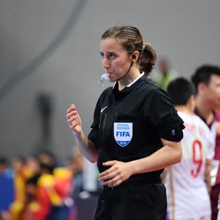 L'arbitro Chiara Perona