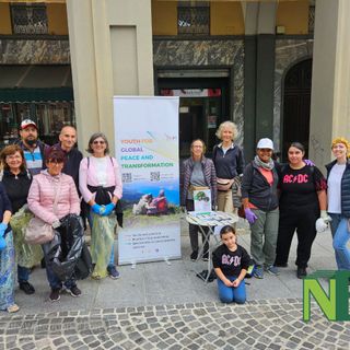 Biella: "Clean Up" per ripulire la città in occasione del World clean up day - foto Bozzonetti per newsbiella.it