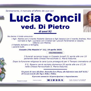 Lucia Concil Ved. Di Pietro