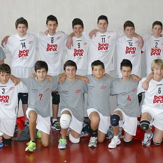 La formazione Under 15 Bonprix Biella Volley