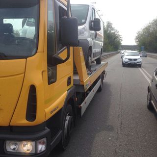 Tamponamento sul ponte della tangenziale FOTOGALLERY