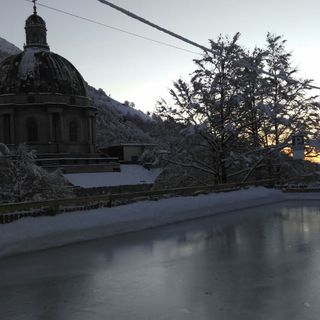 Il Santuario di Oropa sotto una coltre bianca FOTOGALLERY