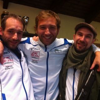 Da sinistra: Paolo Gauzolino, capitan Mauro De Caria e Giacomo Roggia (Foto Elisa De Caria)