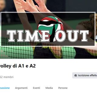 E’ nato “TimeOut il Volley di A1 e A2 Femminile”, il gruppo social per dare voce agli amanti della grande pallavolo femminile, iscriviti anche tu!