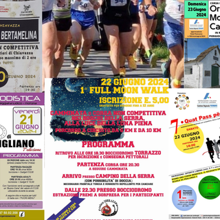 Le corse della settimana di newsbiella.it, gli appuntamenti per i runners