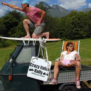 Da Biella a Pachino col "cinquantino": parte il Crazy Italian Rally